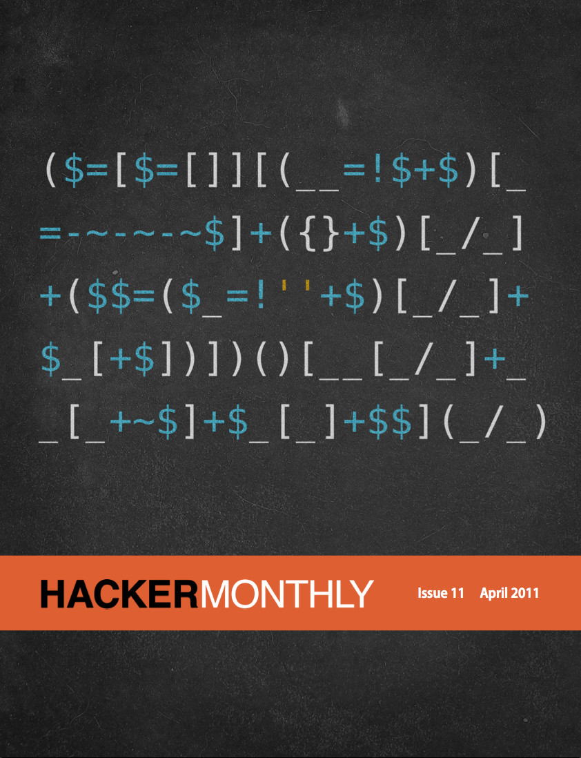 Hacker Monthly: April 2011