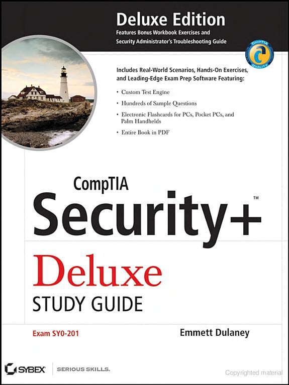 CompTIA Security+ Deluxe Study Guide: SY0-201