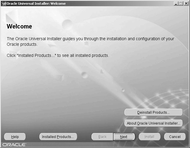 Oracle Universal Installer