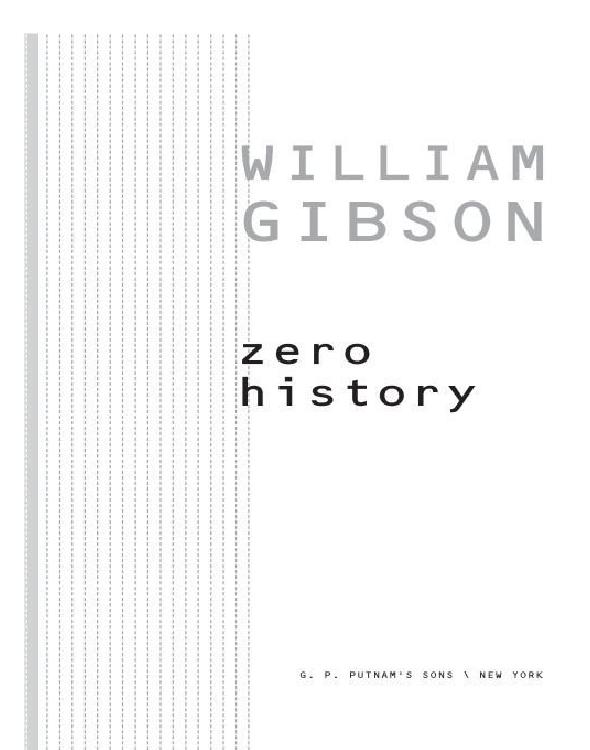 Zero History