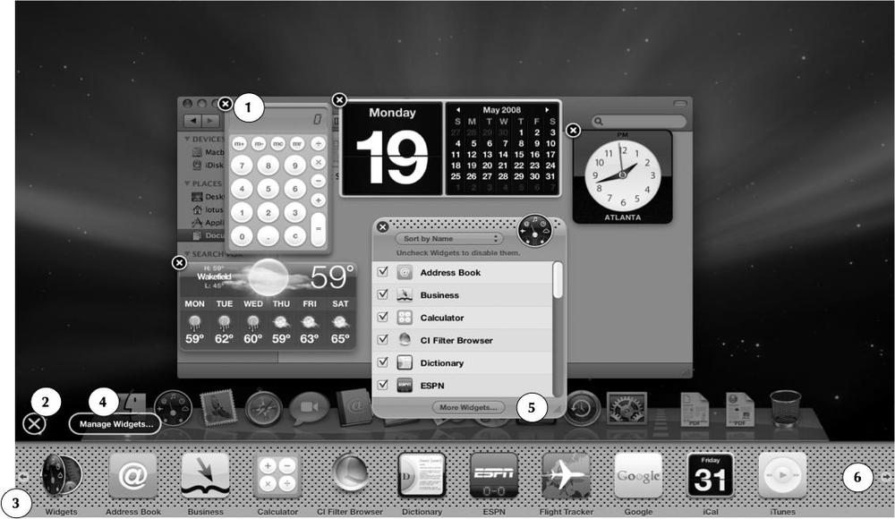 Mac OS X’s Dashboard