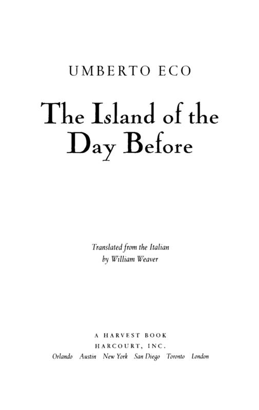 The Island of the Day Before